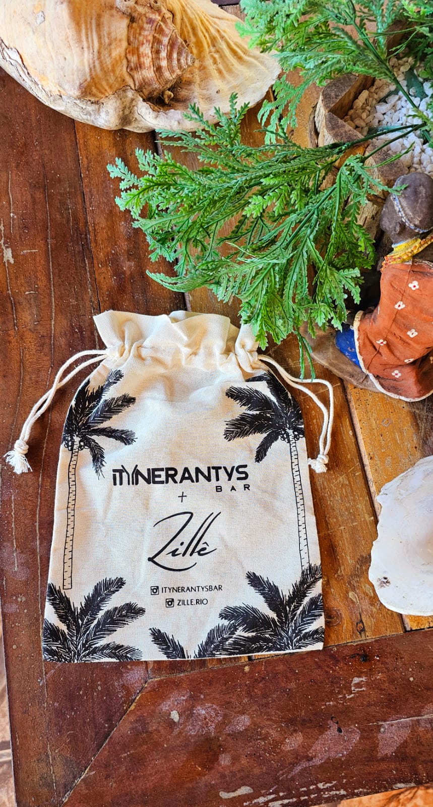 Saco Ecológico em Algodão Cru - Ref.: Panda