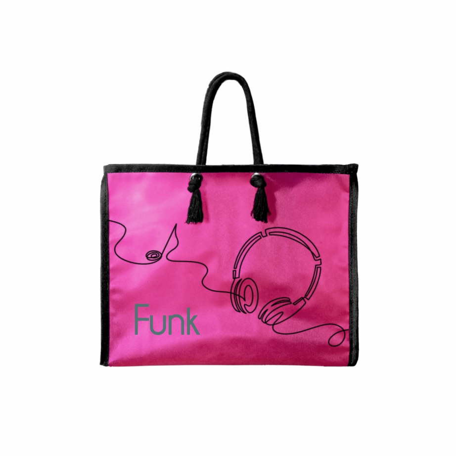 Sacola Reuse em PVC All Clear com Alça em Corda - Ref.: Funk