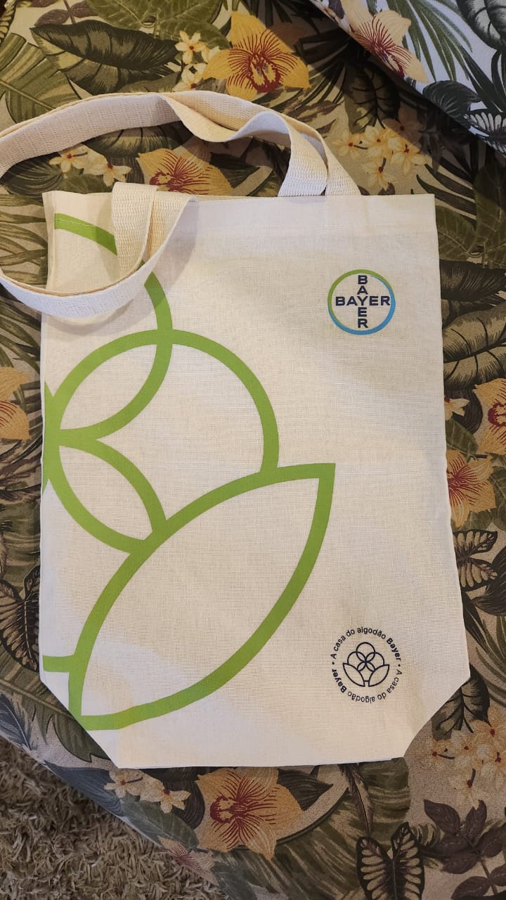 Sacola Ecológica em Algodão Cru - Ref.: Aroeira