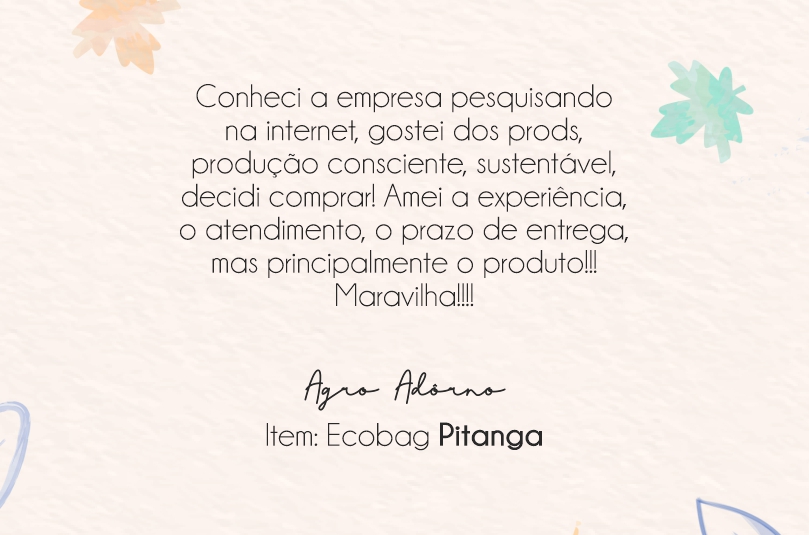 Depoimentos - Avaliação do cliente!