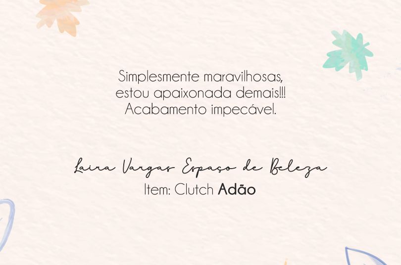 Depoimentos - Avaliação do cliente!