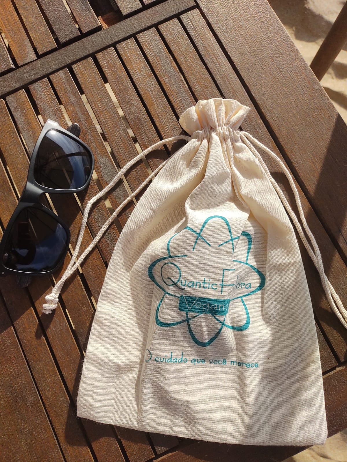 Saco Ecológico em Algodão Cru - Ref.: Panda