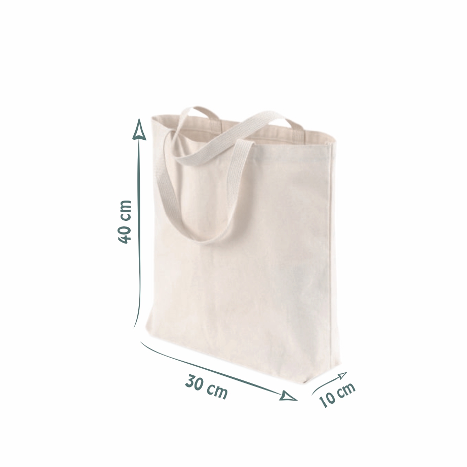 Sacola Ecológica em Algodão Cru - Ref.: Aroeira