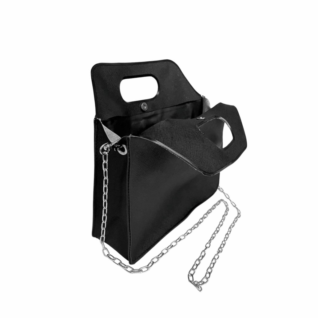 Bolsa Premium em Corino com Alça de Mão e Botão - Ref.: Pérola