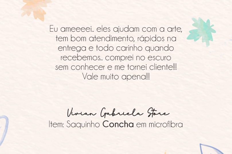 Depoimentos - Avaliação do cliente!