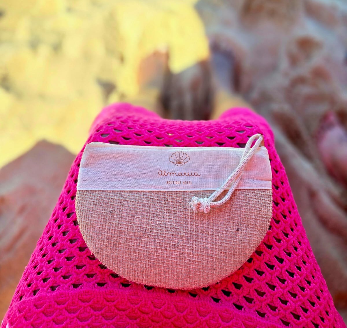 Clutch Ecológica em Algodão Cru e Juta Natural - Ref.: Coco