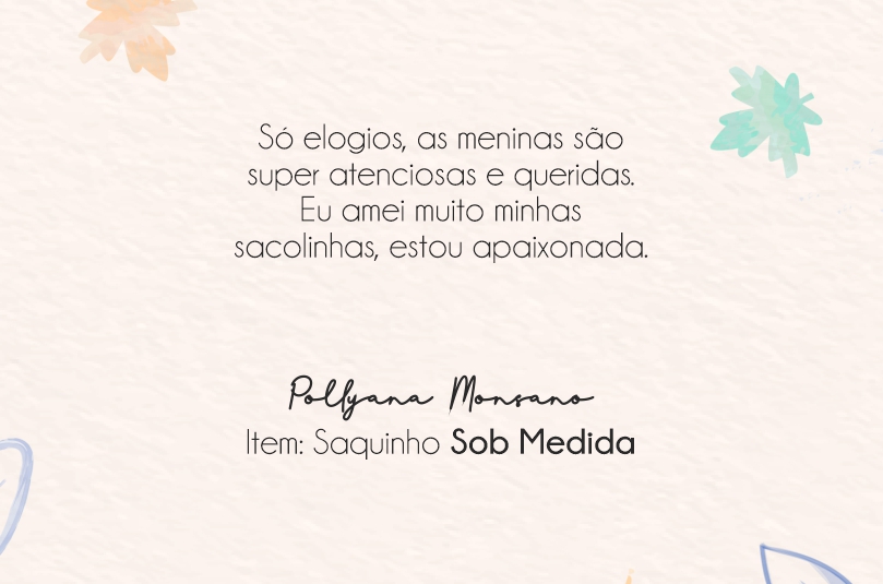 Depoimentos - Avaliação do cliente!