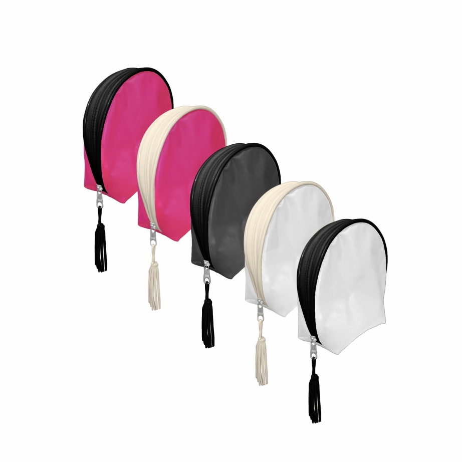 Necessaire Oval em PVC All Clear - Ref.: Ballet