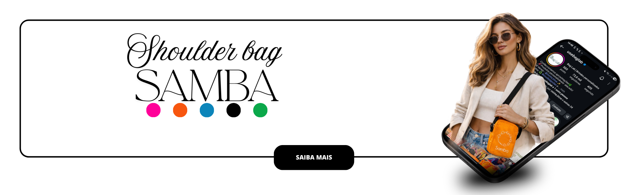 Shoulder bag SAMBA | A shoulder em pvc colorido + pedida no verão