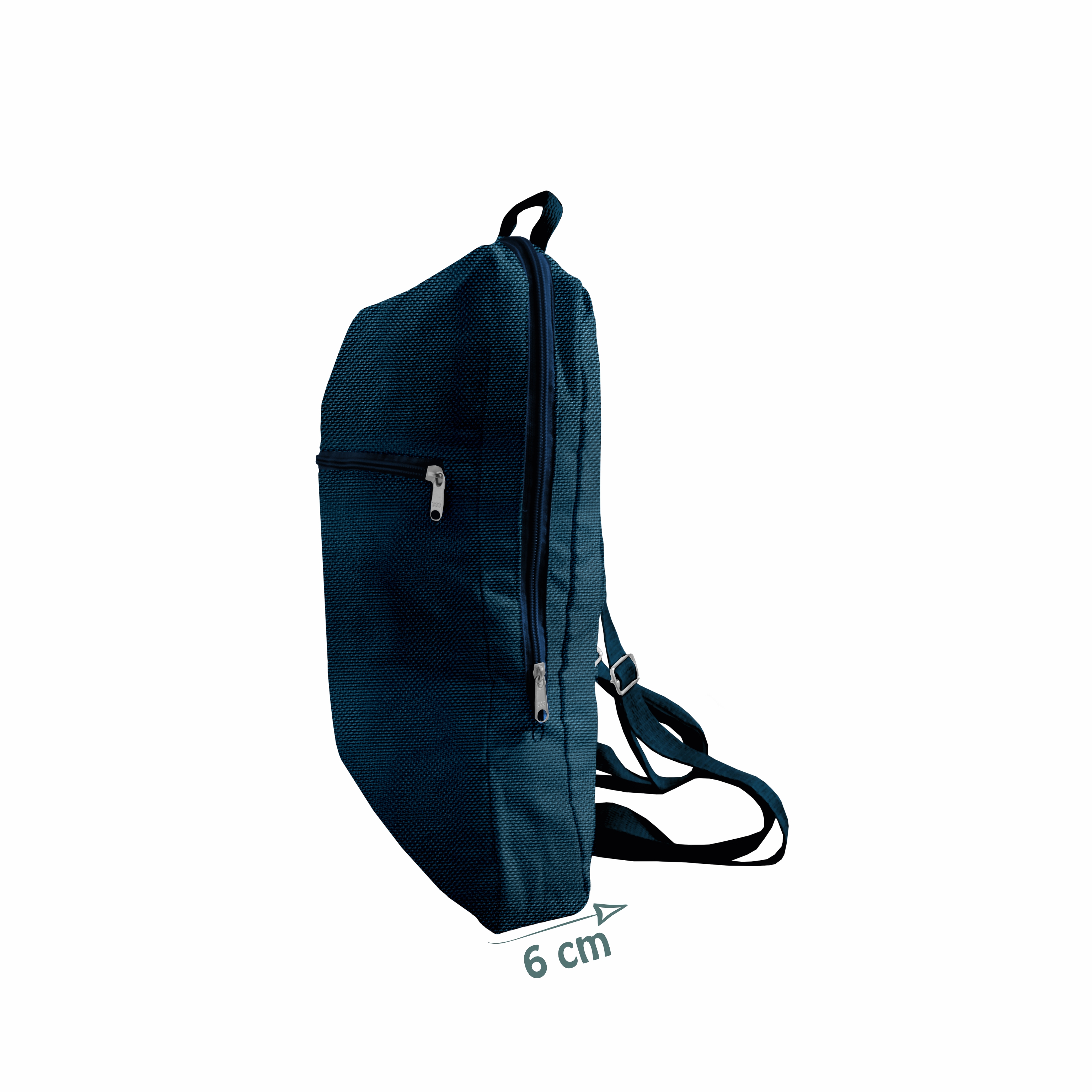 Mochila Pop | em nylon resistente, com bolso frontal e alças reguláveis.