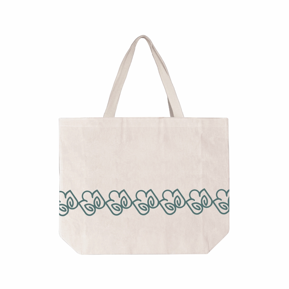 Sacola Ecológica Grande em Algodão Cru - Ref.: Narciso
