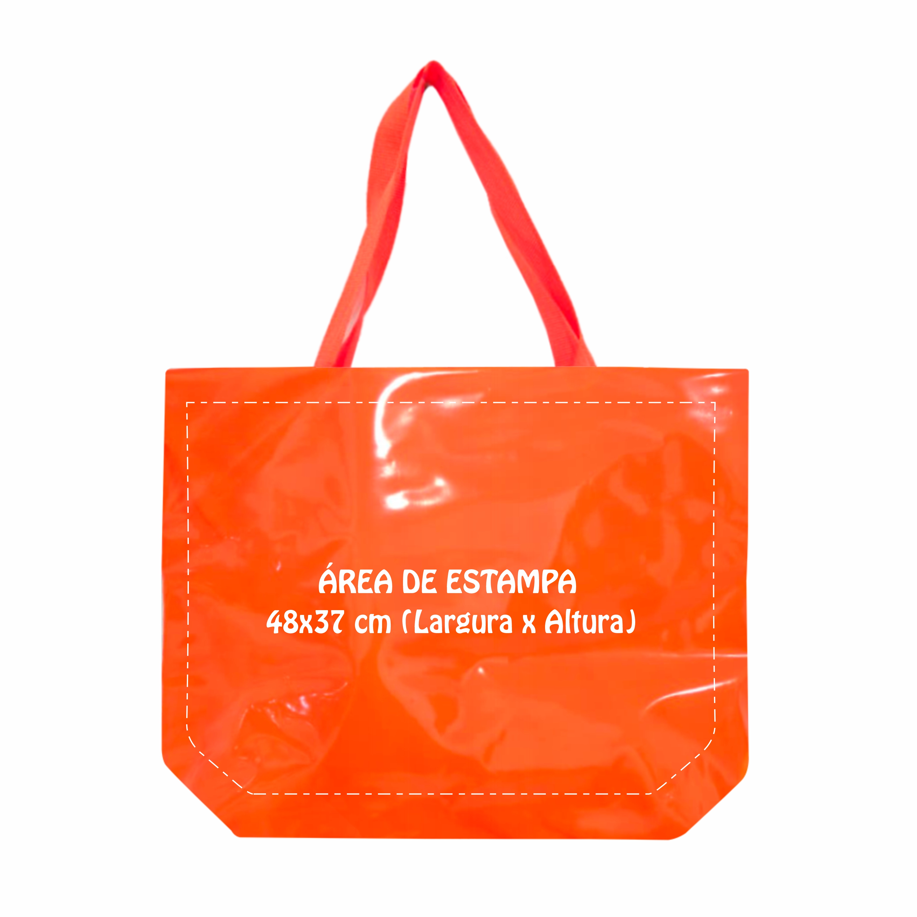 Bag reuse em pvc colorido + forro de toalha + zíper de fechamento - Ref.: Funk