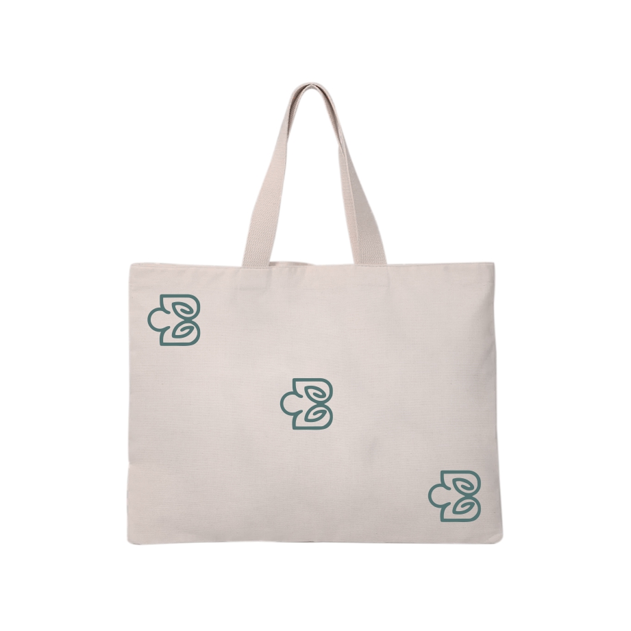 Sacola Ecológica em Algodão Cru - Ref.: Graviola