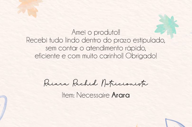 Depoimentos - Avaliação do cliente!