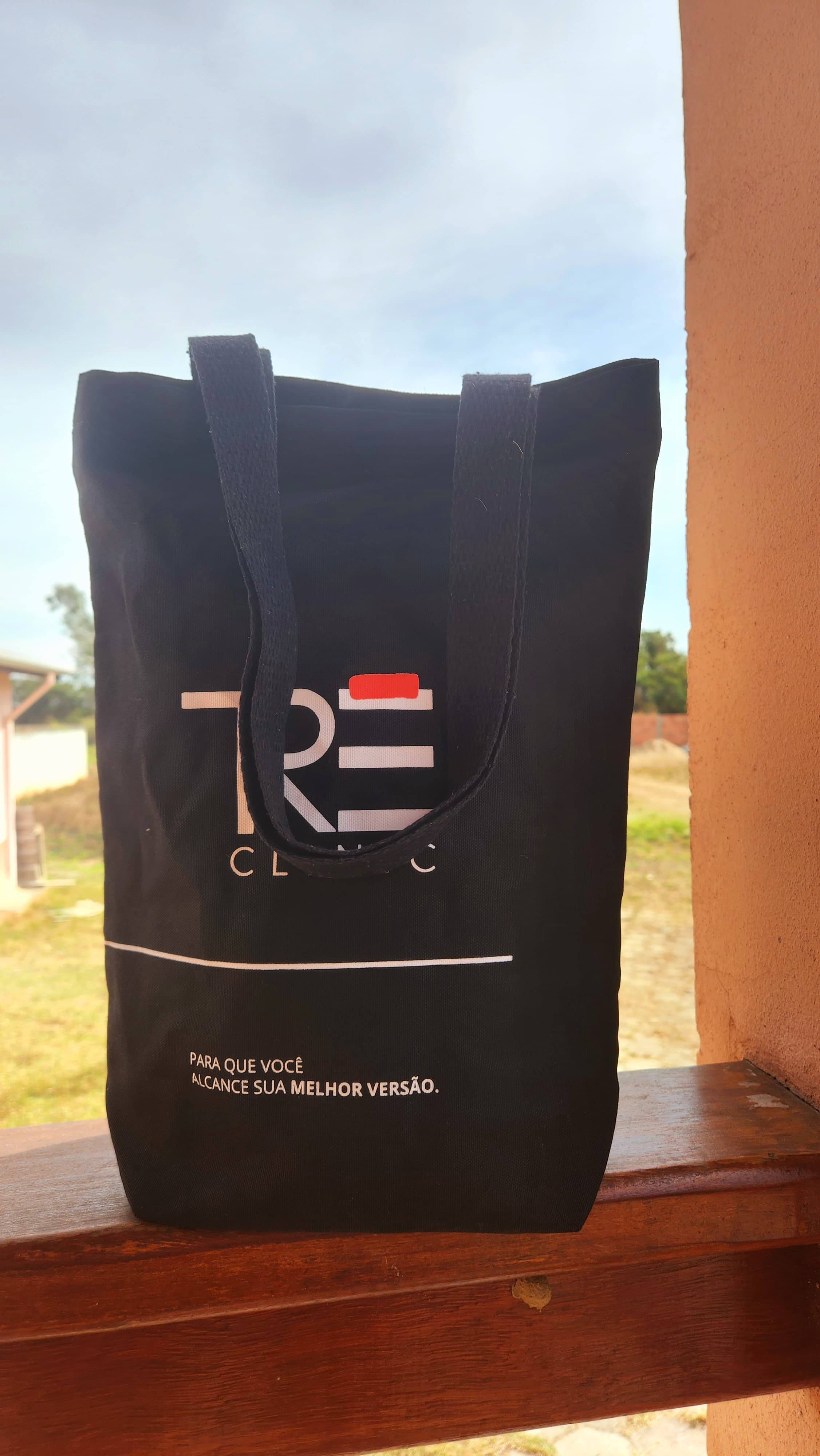 Premium bag ecológica em algodão colorido - ref.: Eucalipto