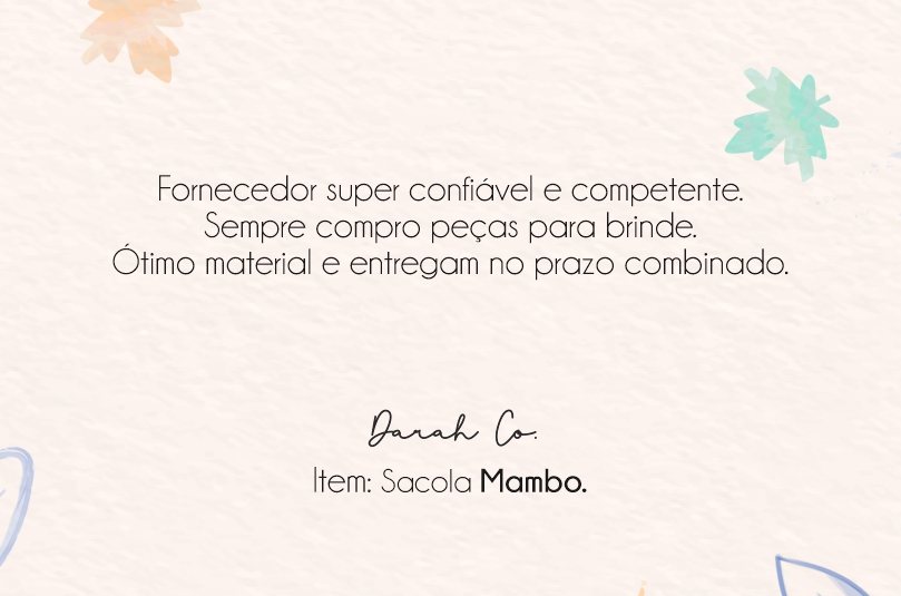 Depoimentos - Avaliação do cliente!