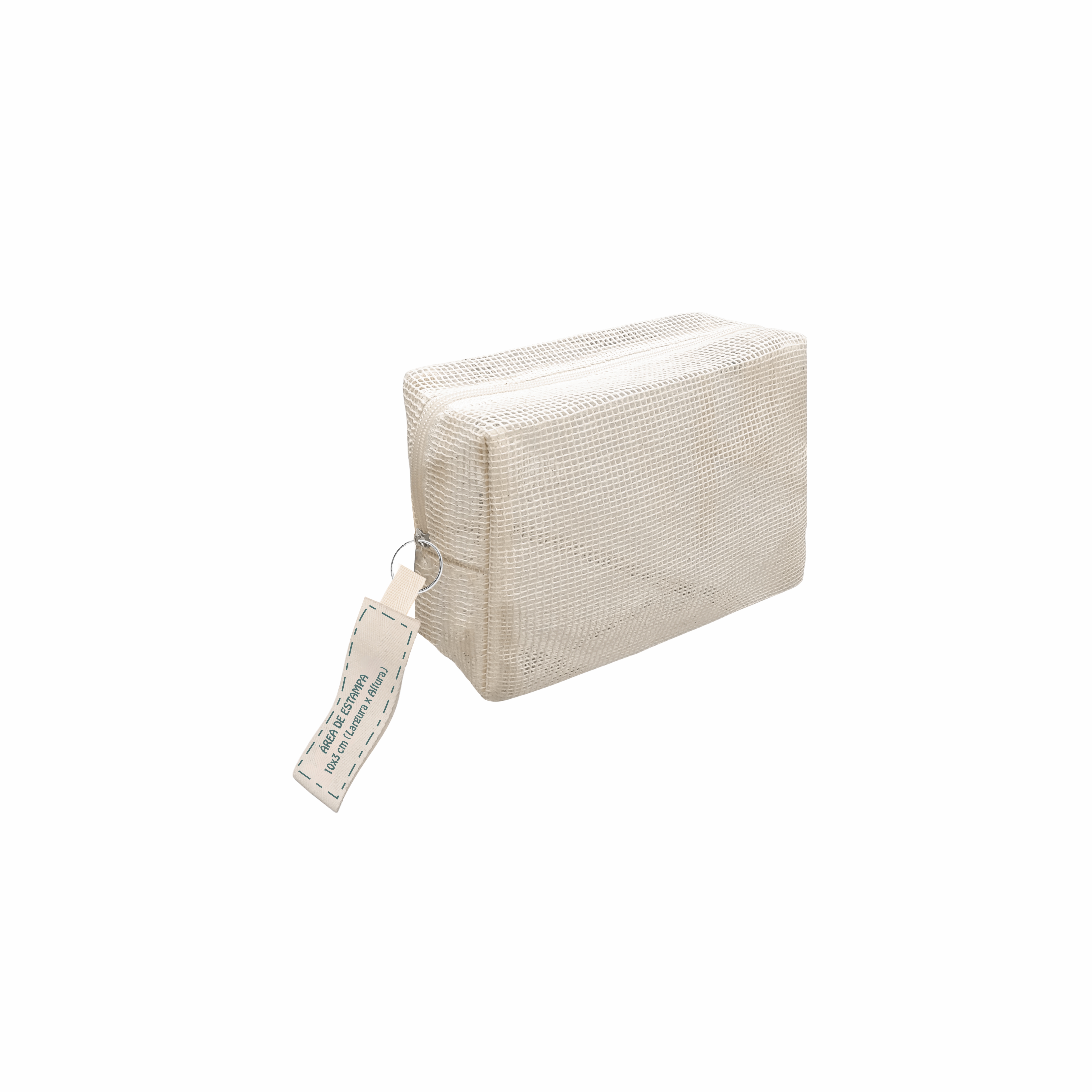 A versão mini da necessaire mais vendida, a Ninho. Um necessaire ecológica e em tela de algodão. ref.: GERGELIM