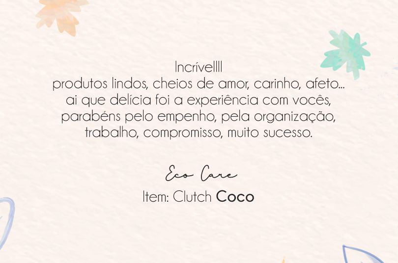 Depoimentos - Avaliação do cliente!
