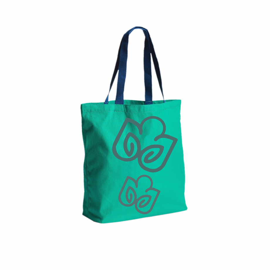 Sacola Ecológica em Sarja Colorida - Ref.: Eucalipto