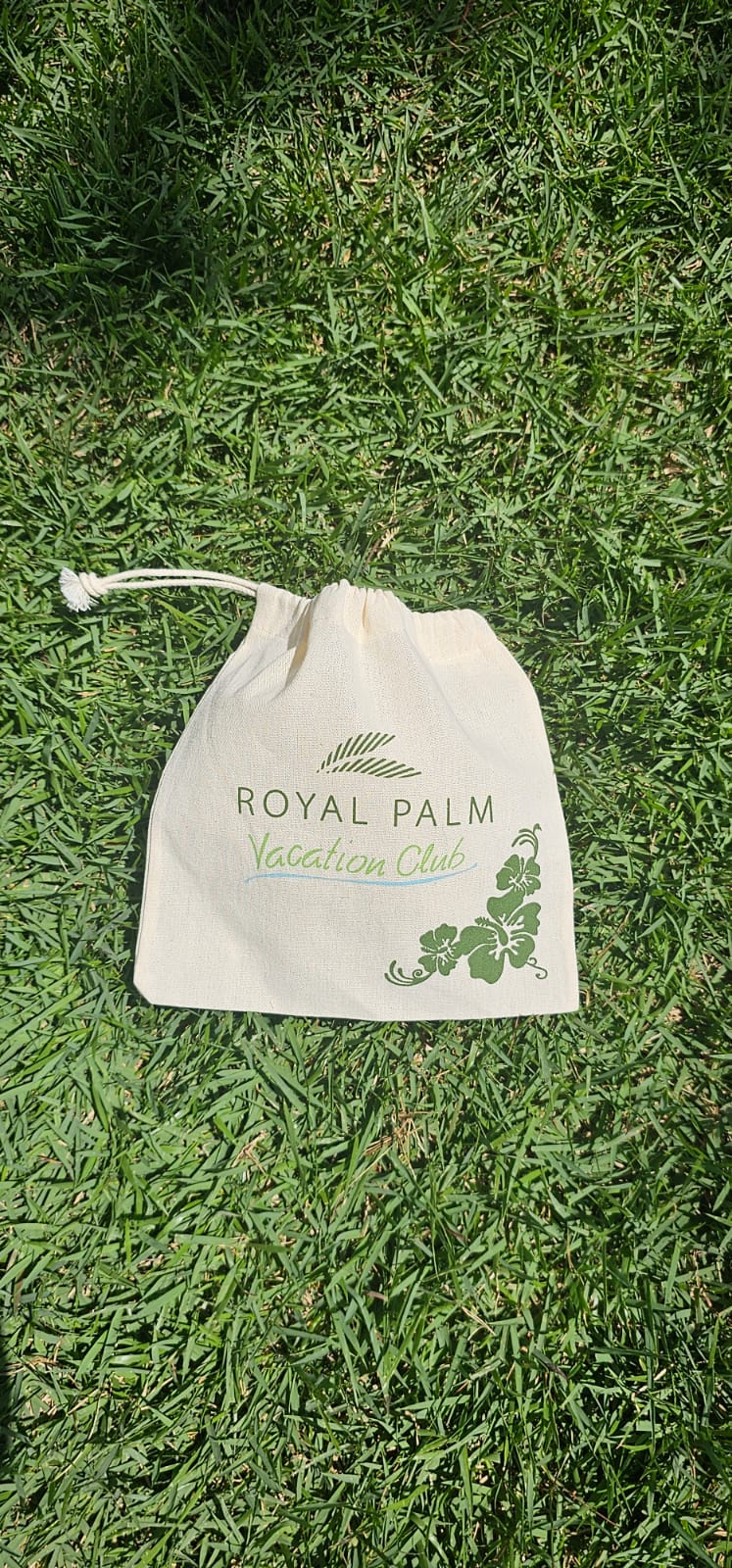 Saquinho Ecológico em Algodão Cru (Porta biquini) - Ref.: Concha