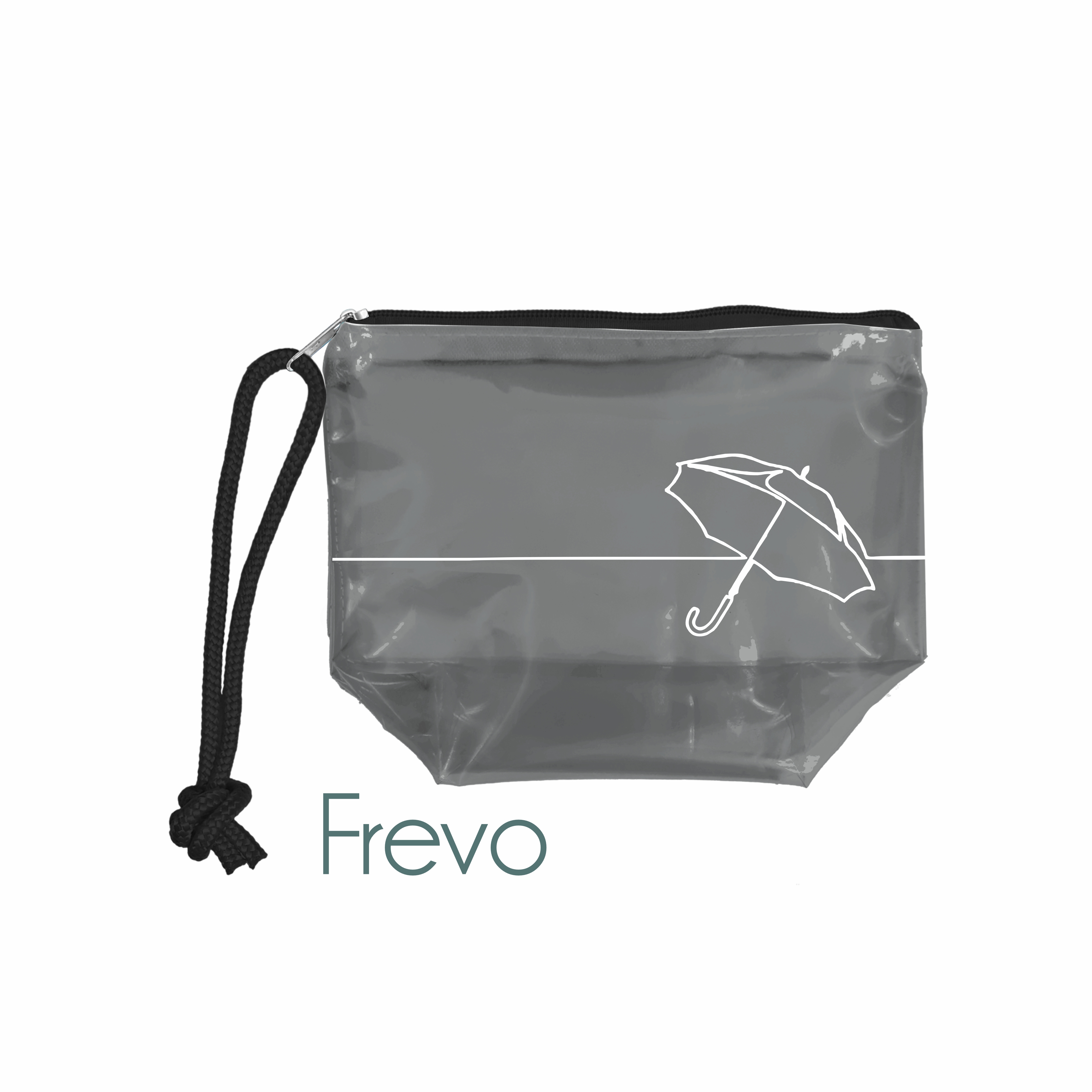 Necessaire Promocional em PVC Colorido com Fundo Lombado - Ref.: Frevo