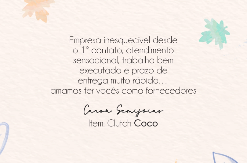 Depoimentos - Avaliação do cliente!