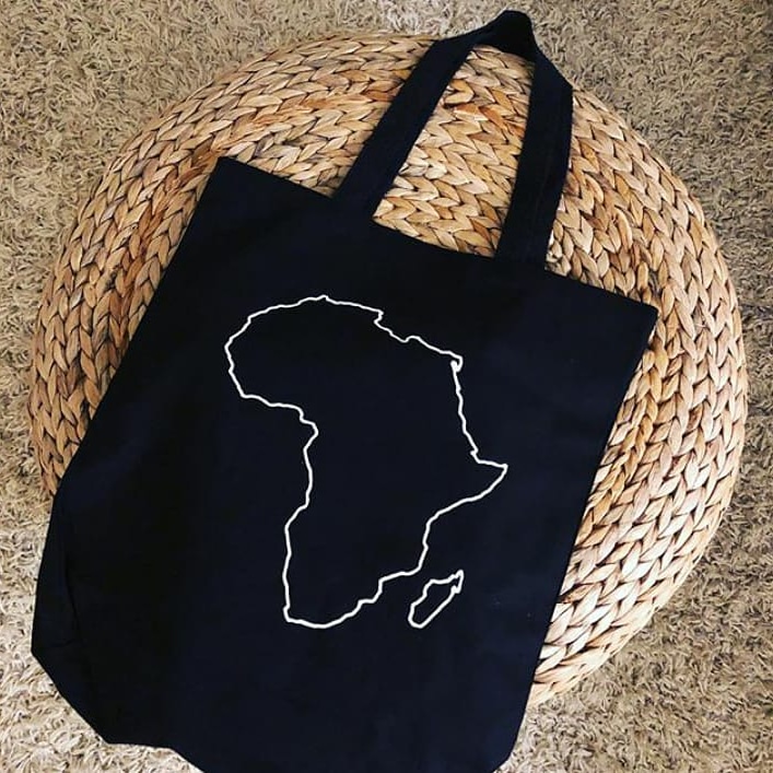 Sacola ecológica - Ref.: Dália - em sarja colorida