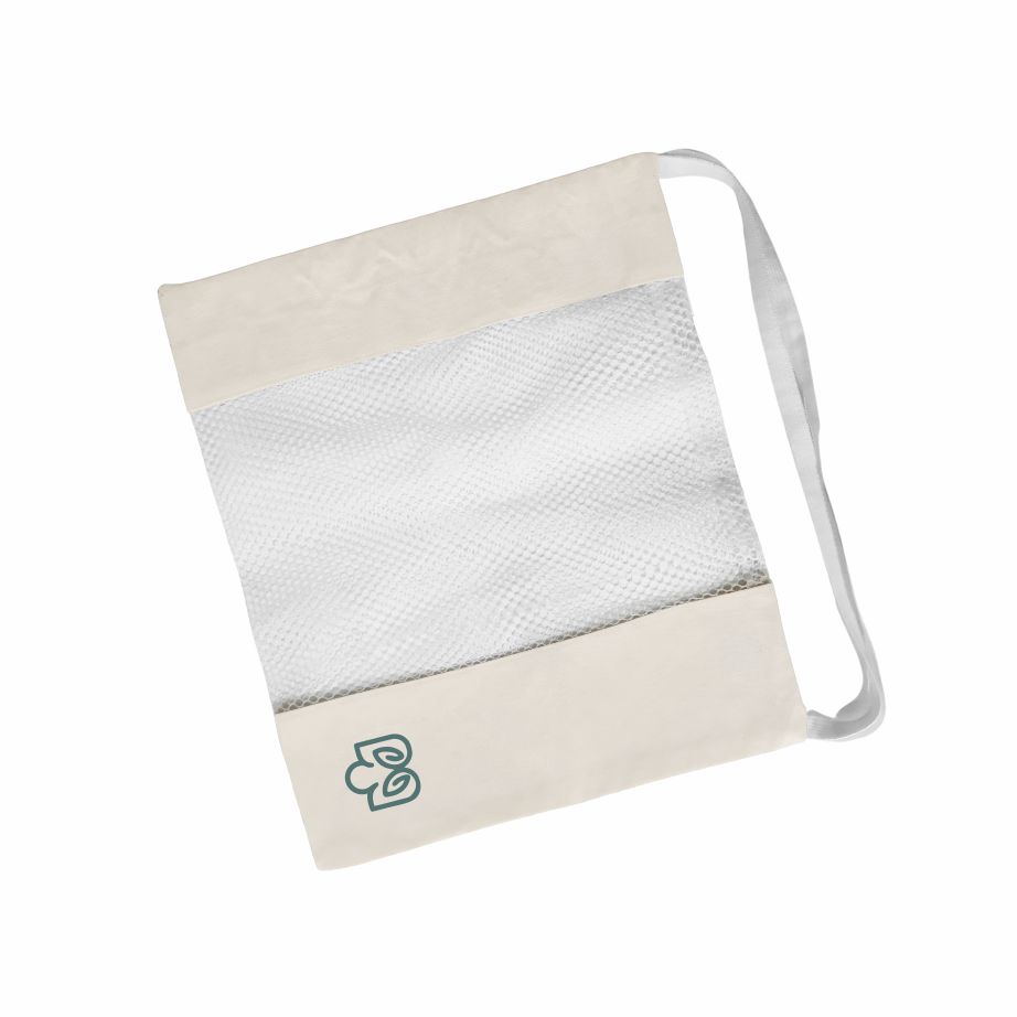 Sacochila Ecológica em Lona de Algodão Cru e Tela Poliéster Vôlei - Ref.: Carpa