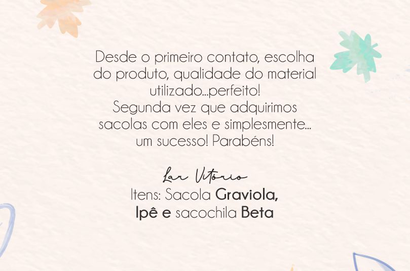 Depoimentos - Avaliação do cliente!