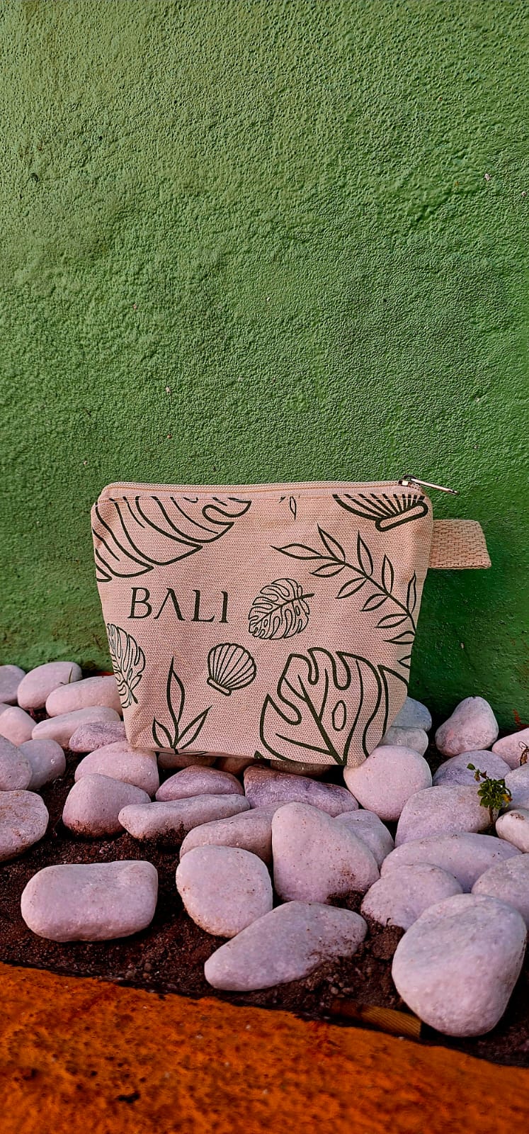 Necessaire Ecológica em Lona de Algodão Cru - Ref.: Tucano