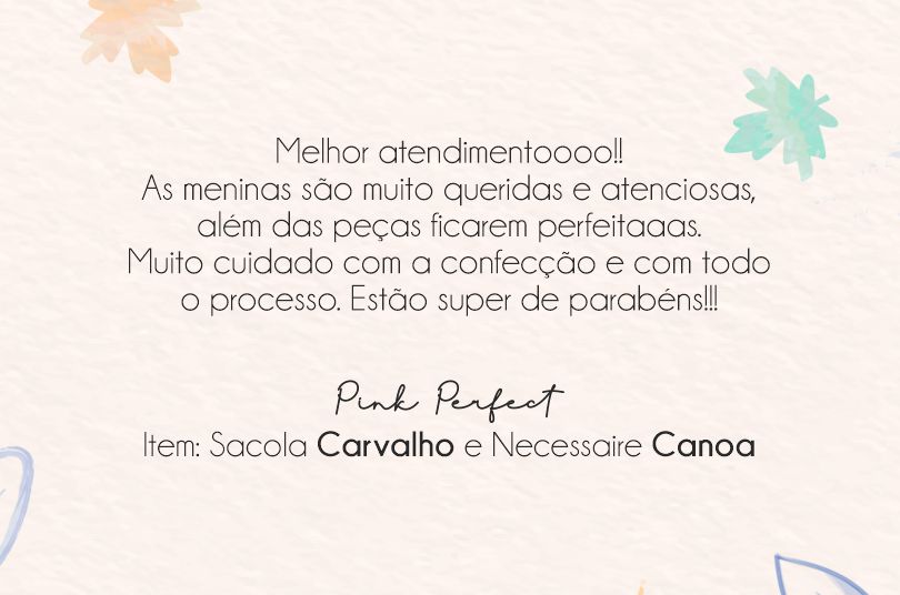 Depoimentos - Avaliação do cliente!