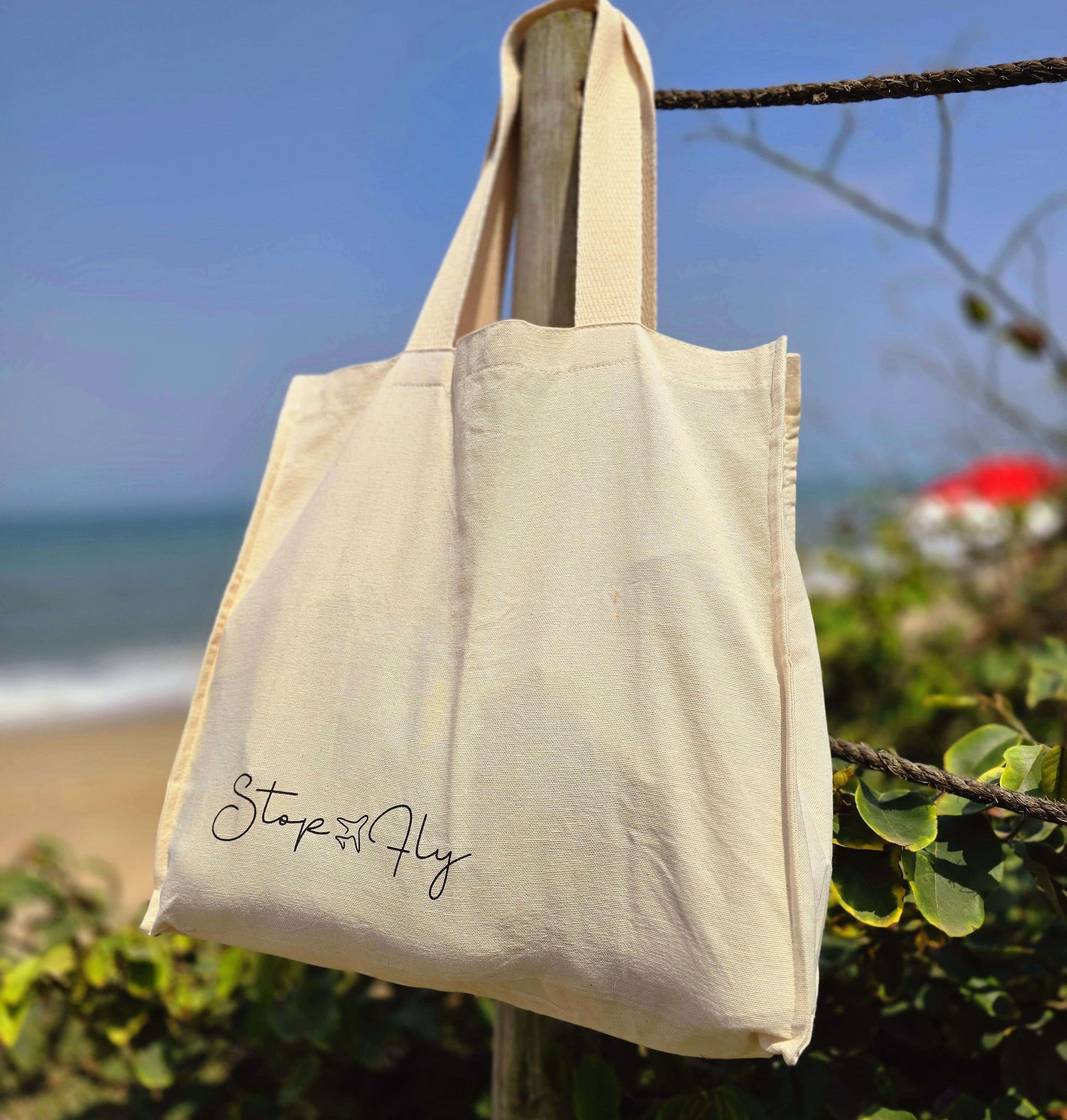 Premium bag ecológica em lona de algodão cru - ref.: IPÊ