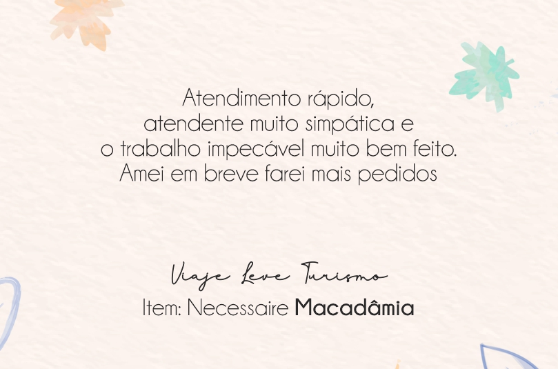 Depoimentos - Avaliação do cliente!