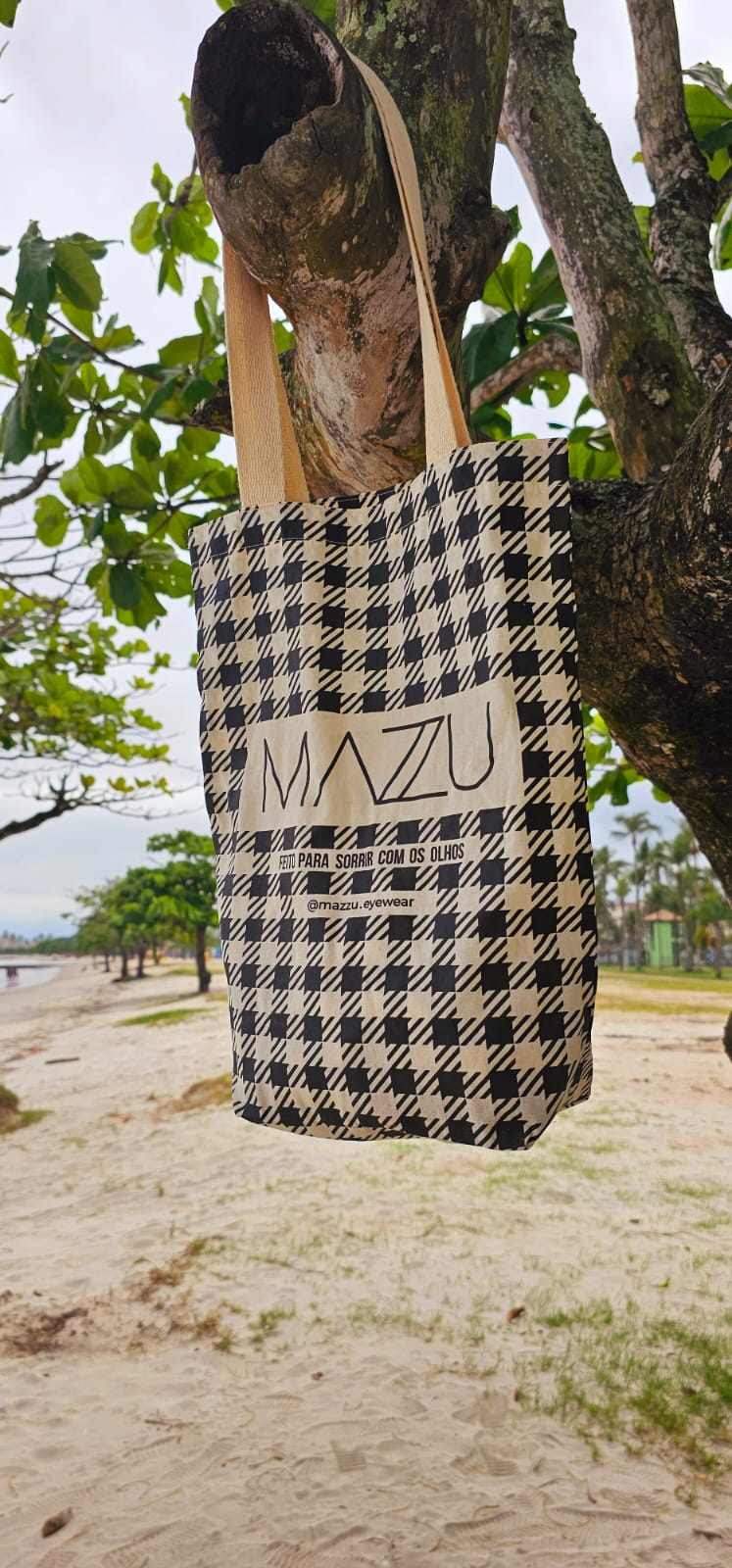 Sacola Ecológica em Algodão Cru - Ref.: Aroeira