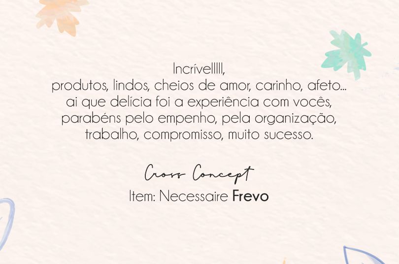 Depoimentos - Avaliação do cliente!