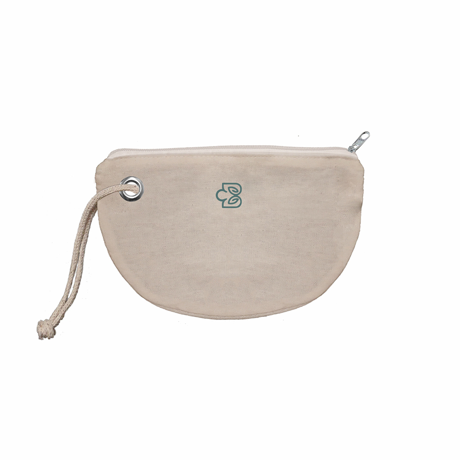 Clutch Ecológica em Algodão Cru - Ref.: Melancia
