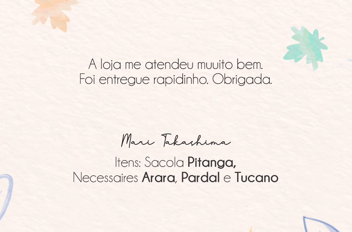 Depoimentos - Avaliação do cliente!