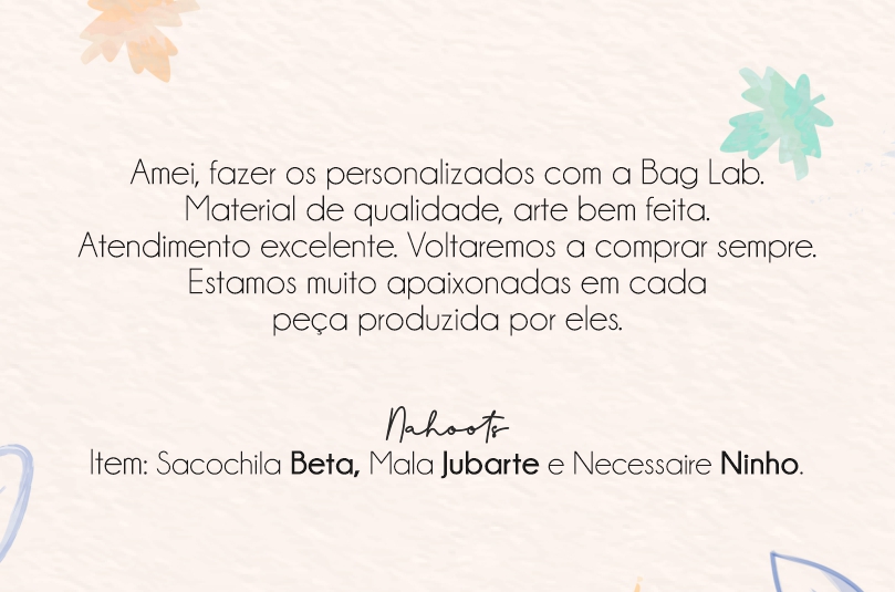 Depoimentos - Avaliação do cliente!