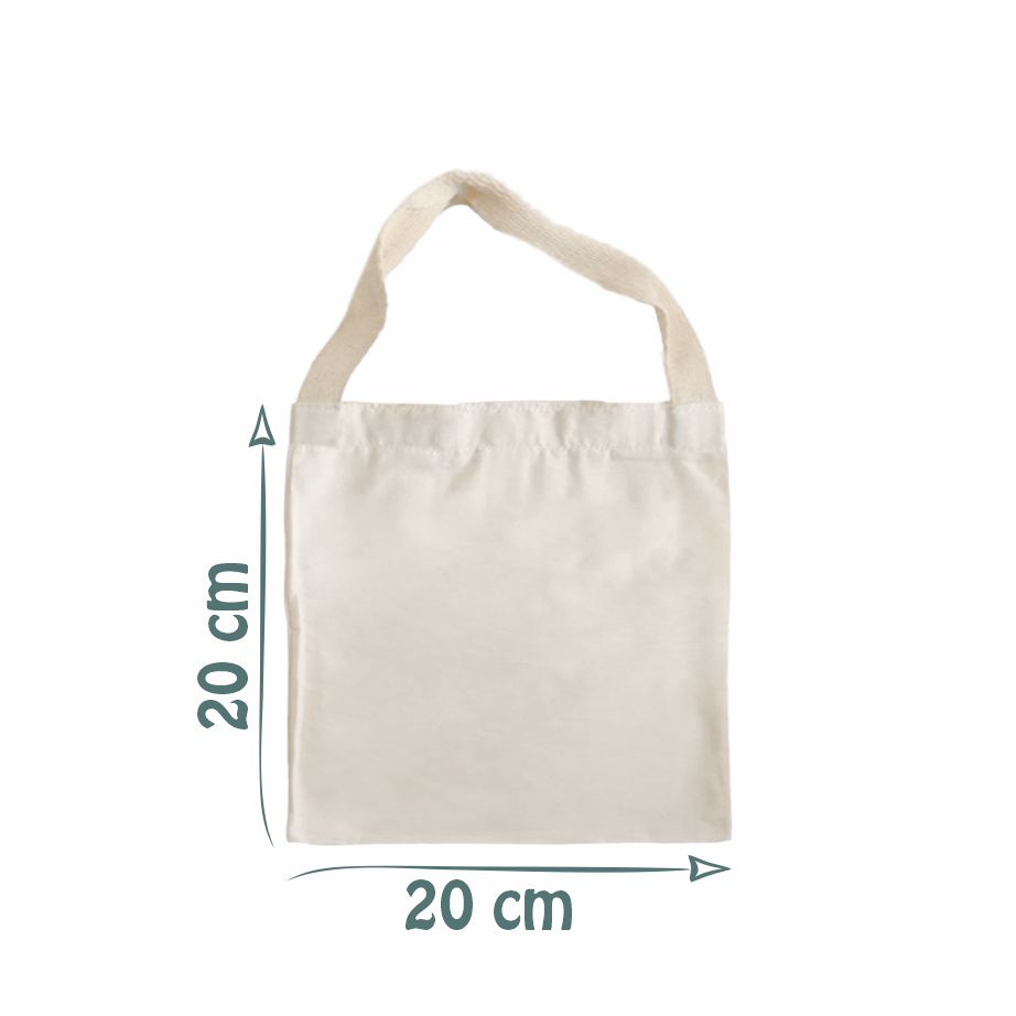 Lixocar Ecológico em Algodão Cru - Ref.: Borboleta