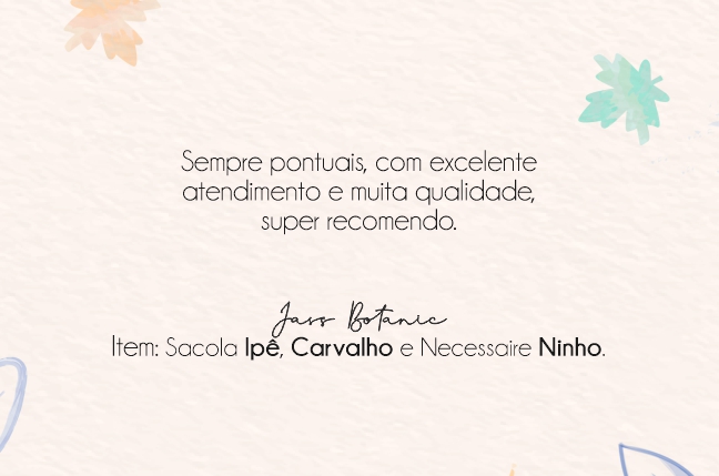 Depoimentos - Avaliação do cliente!