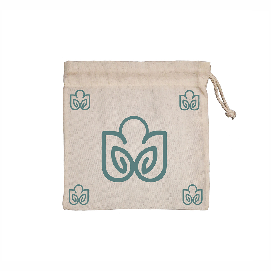 Saco Ecológico em Algodão Cru - Ref.: Concha