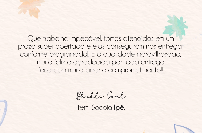 Depoimentos - Avaliação do cliente!